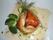 岩魚のパイ包み焼き